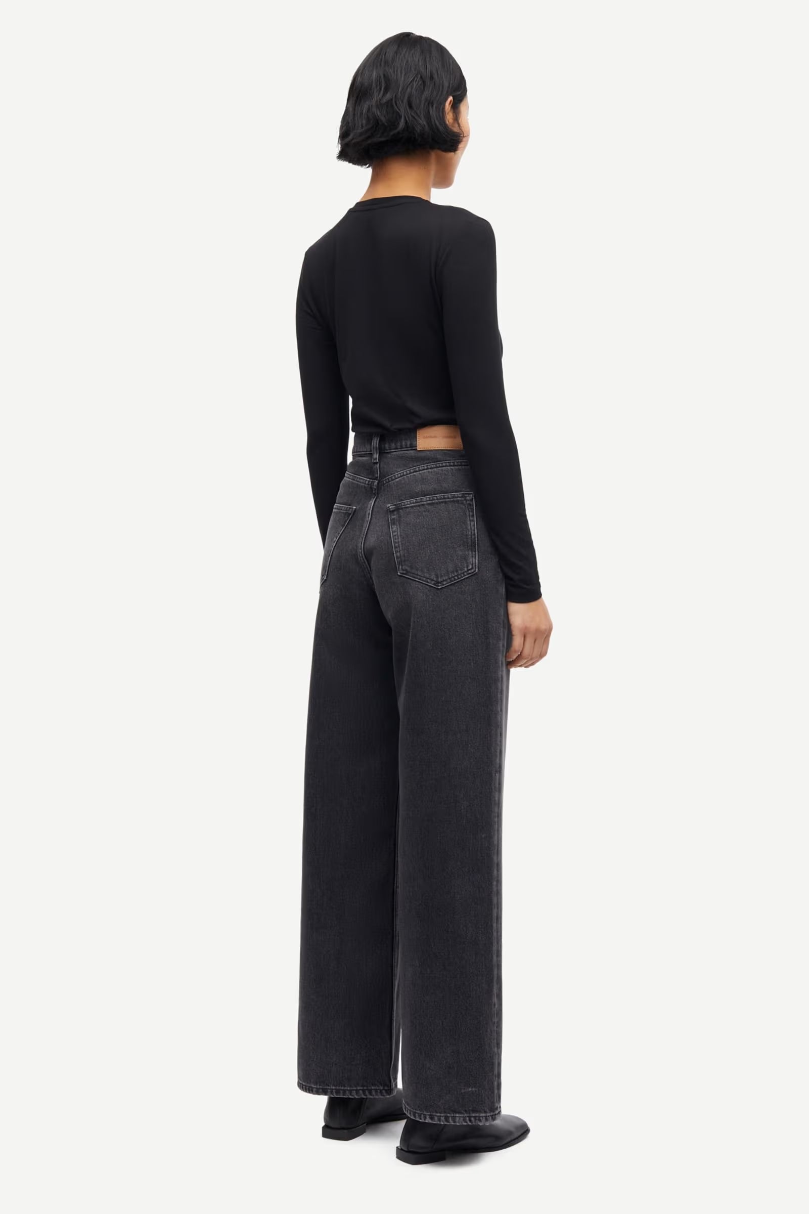 SAMSOE SAMSOE - Rebecca Jeans Black Blizzard