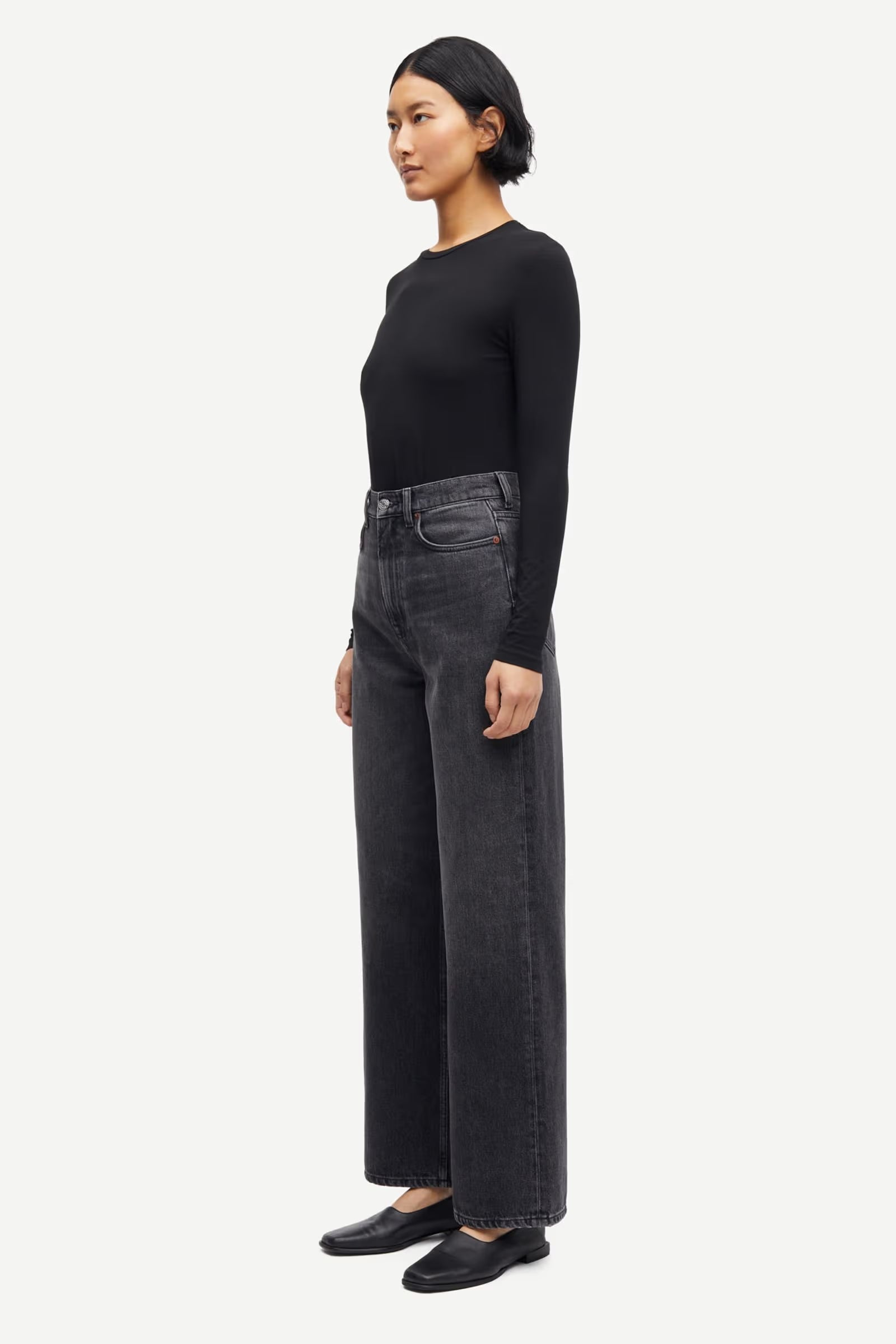 SAMSOE SAMSOE - Rebecca Jeans Black Blizzard