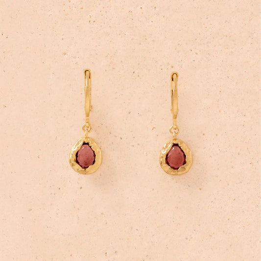 AGAPEE - Lysia Rosewood Earrings