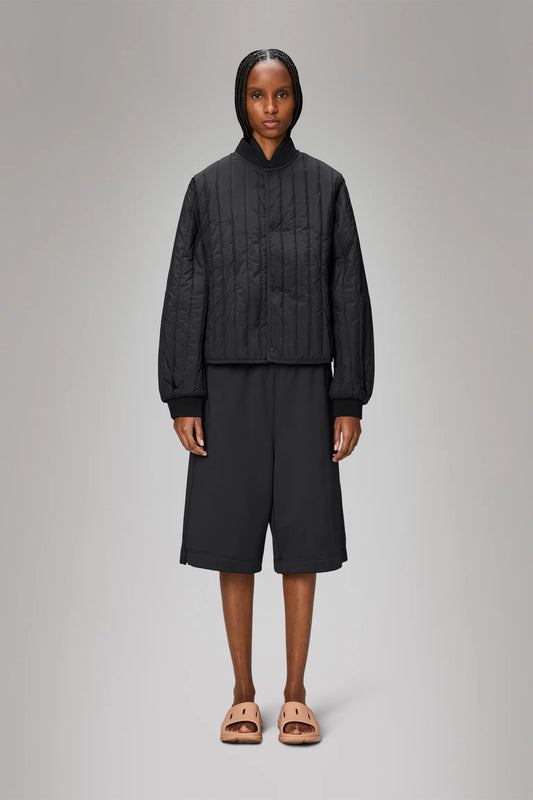 RAINS - Banja Liner Bomber Jacket Women - Black
