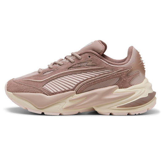 PUMA - RS Surge Hairy Suede Sneakers Rose Late Crem