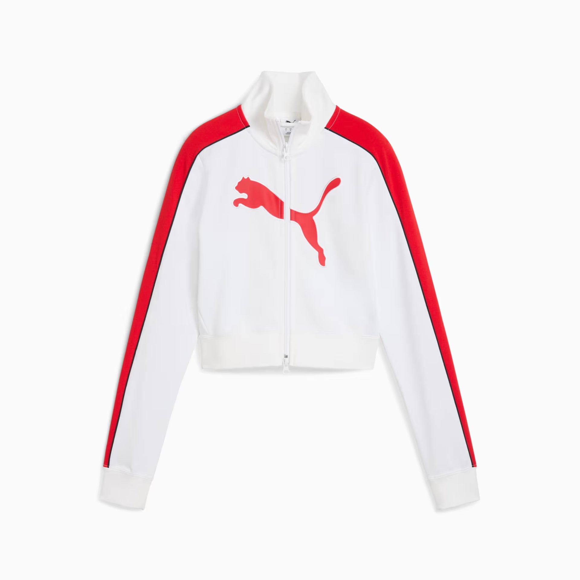 PUMA - FUTURE.PUMA.ARCHIVE T7 Slim Cropped Track Jacket Women Red