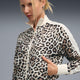 PUMA - T7 LEO LUXE All-Over Print Short Track Jacket Women Alpine Snow-Ice Coffee