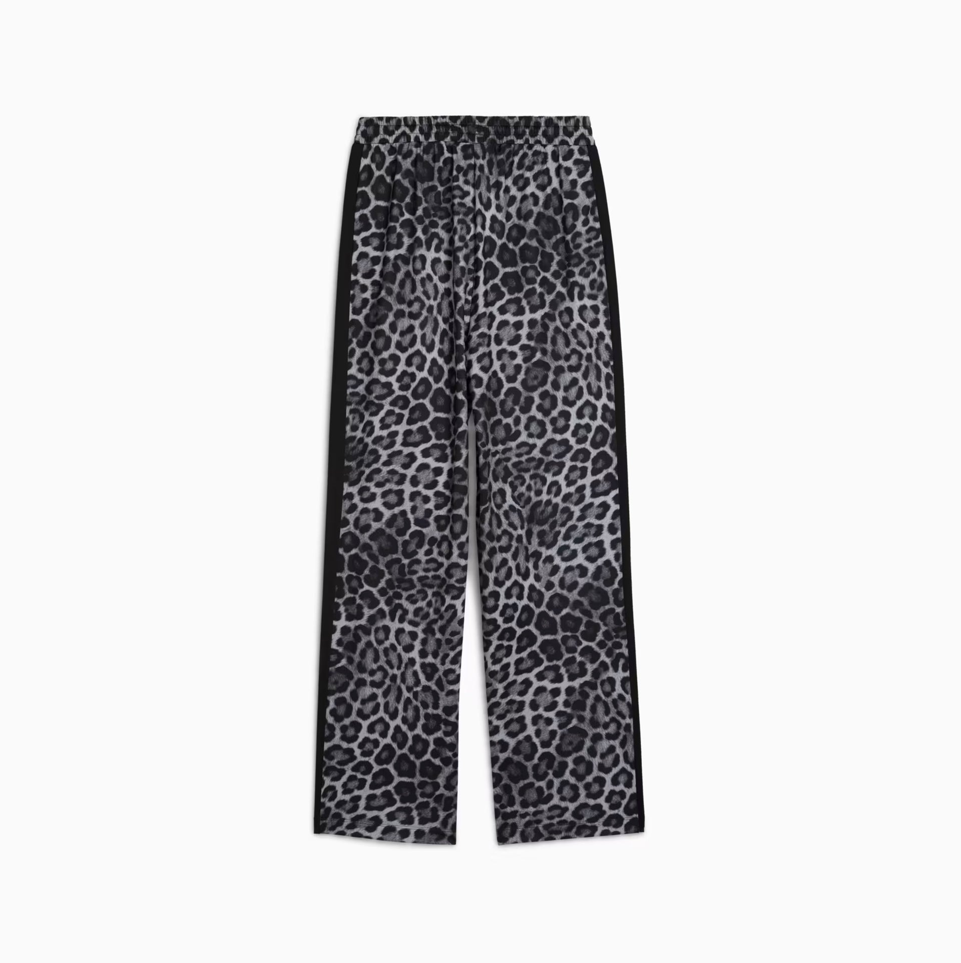 PUMA - T7 LEO LUXE All-Over Print Straight Pants Women Black
