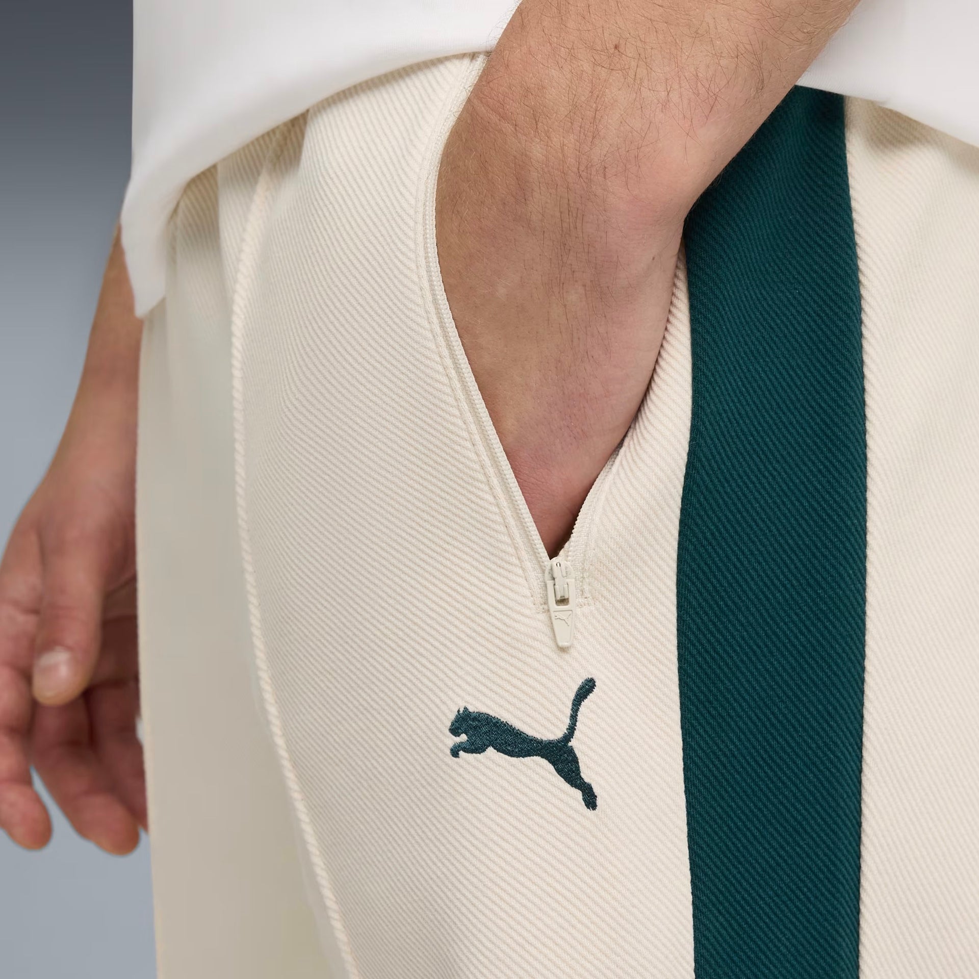 PUMA - T7 Relaxed Jacquard Track Pants