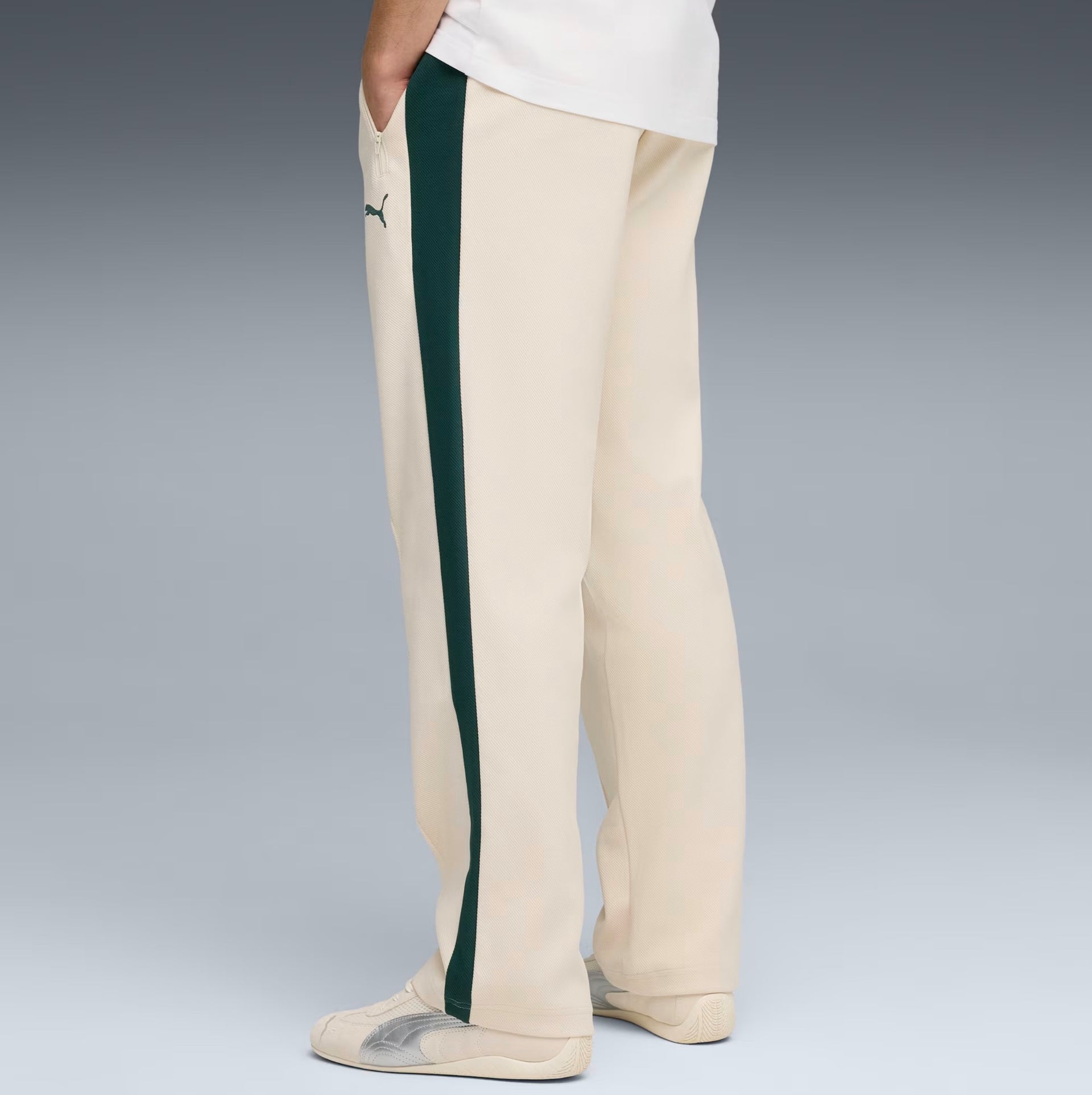 PUMA - T7 Relaxed Jacquard Track Pants