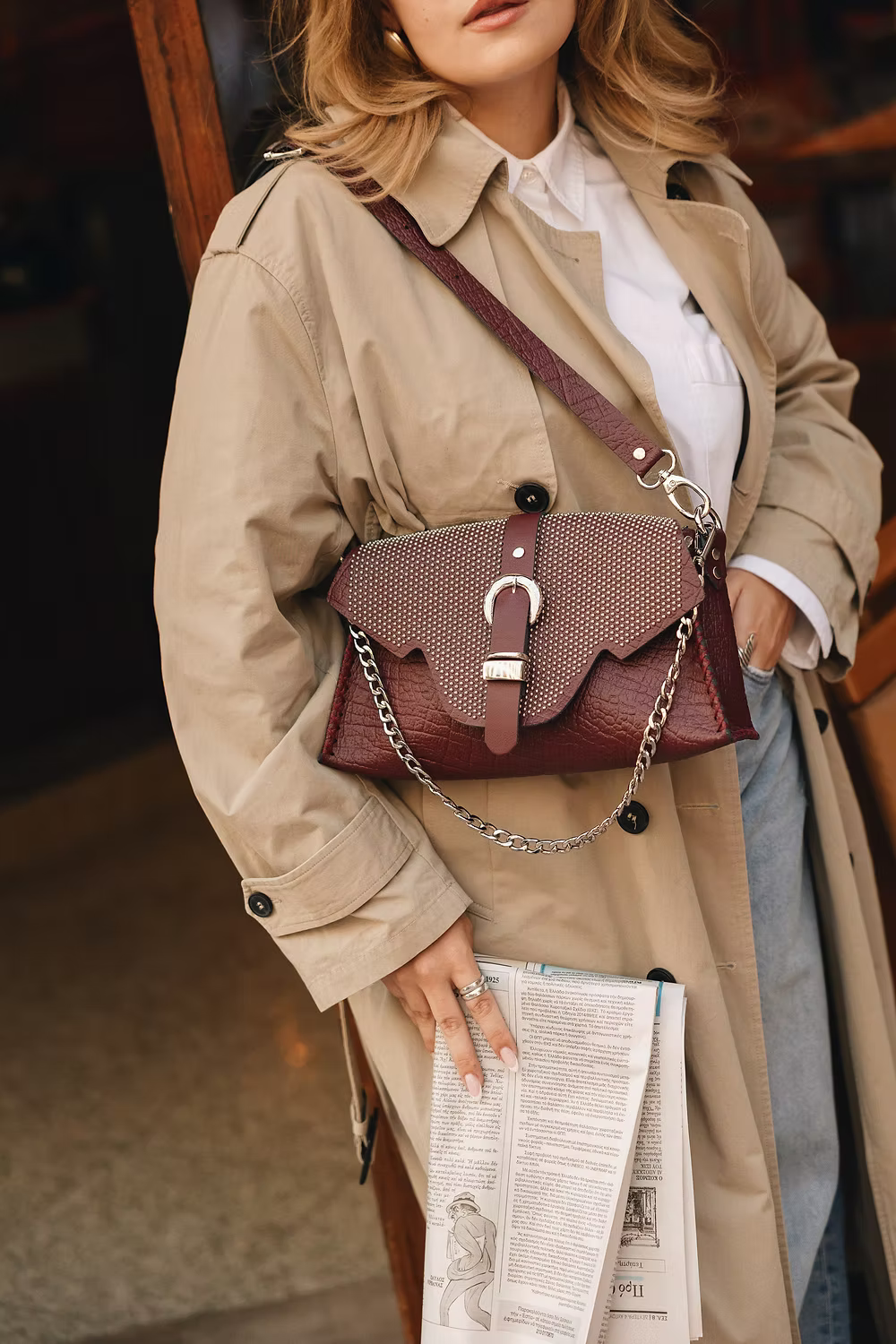 Individual Art Leather - "Go your own way" Cherry Nickel