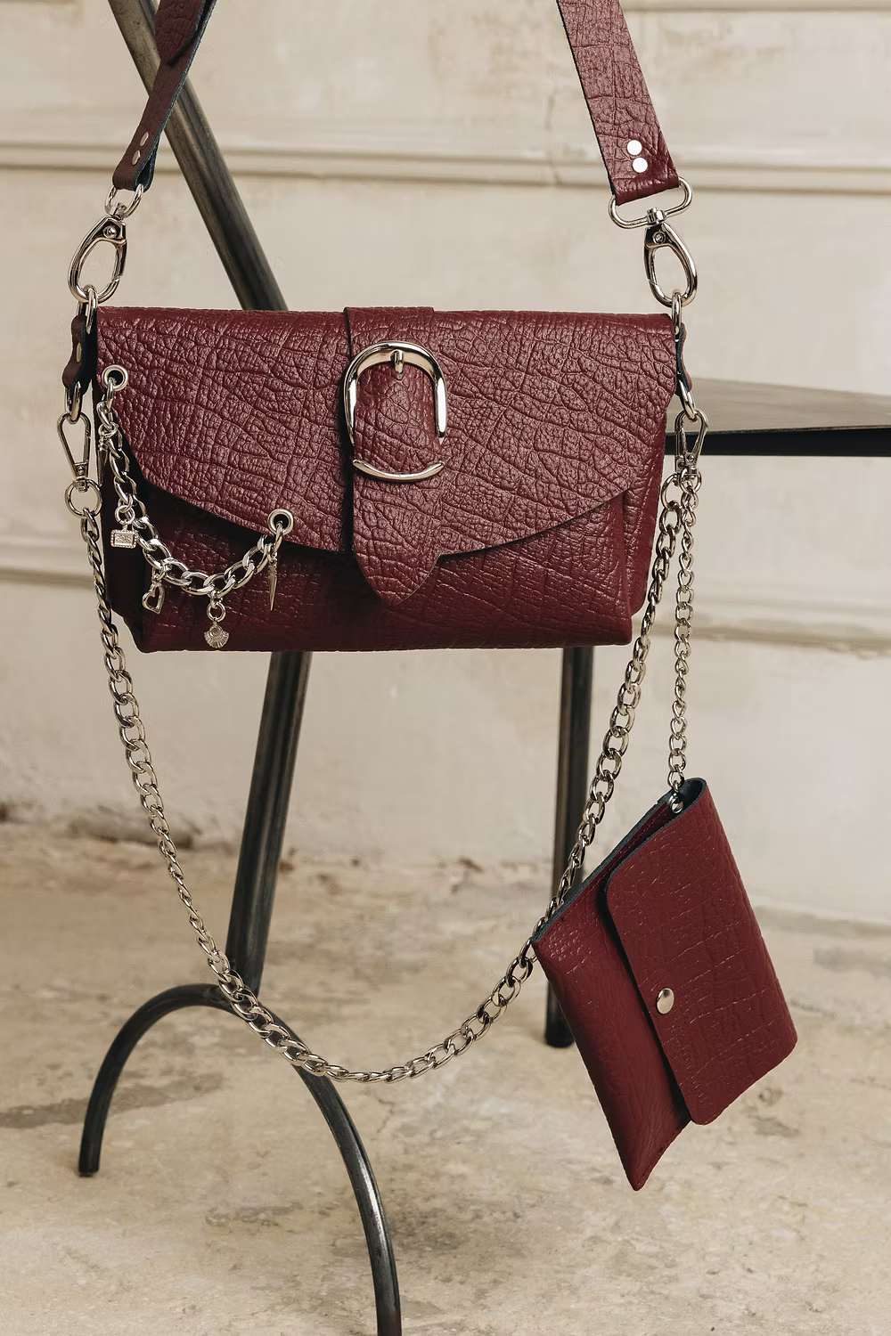 Individual Art Leather - "Lovesong" Cherry Nickel