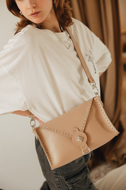 Individual Art Leather - "It's now or never" Mocha Nickel