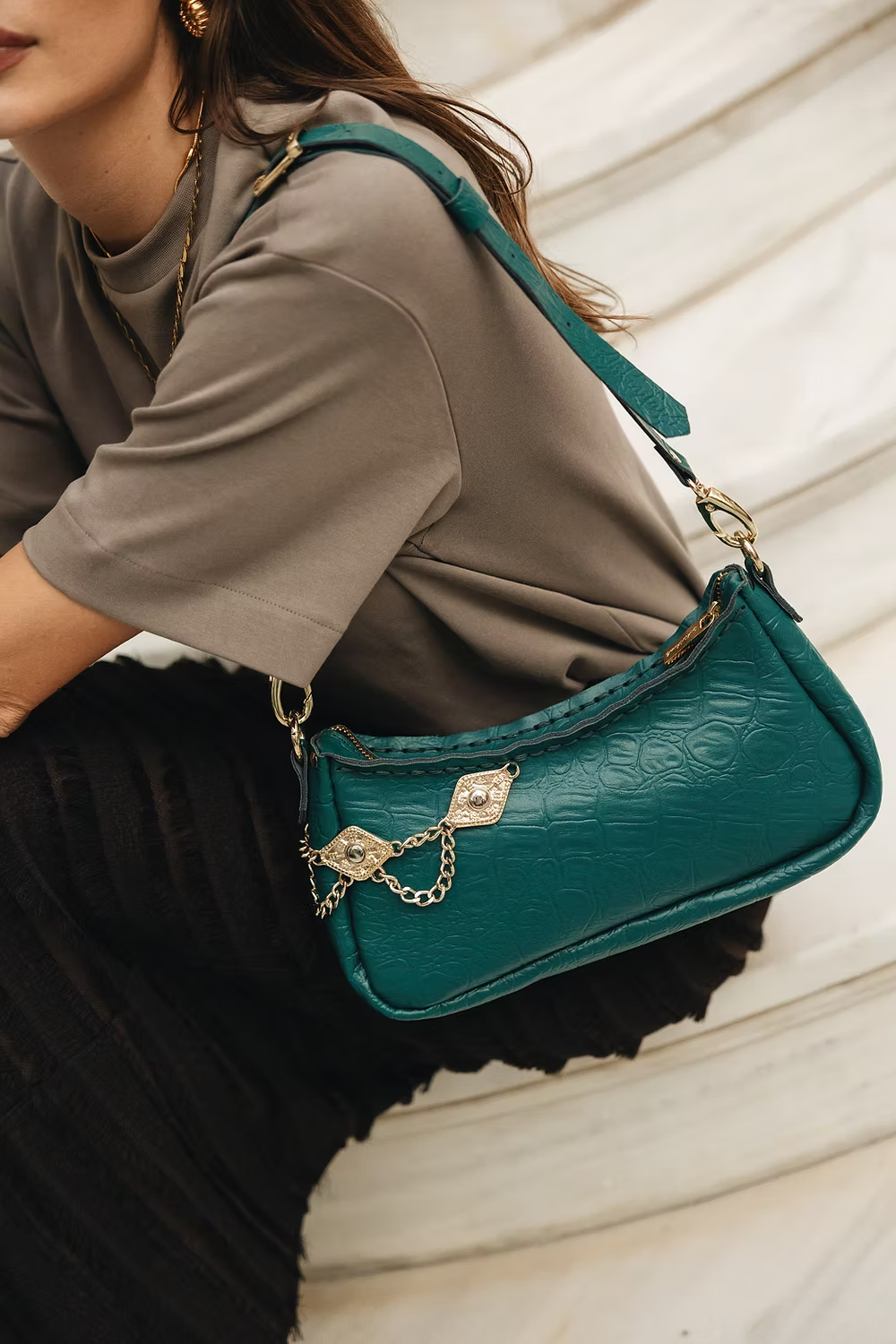 Individual Art Leather - "Rushmere" Forest Green