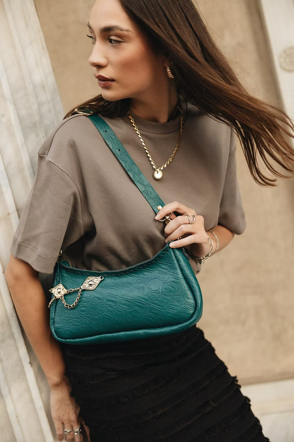 Individual Art Leather - "Rushmere" Forest Green