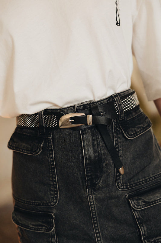 Individual Art Leather - "Midnight Dreamer" belt