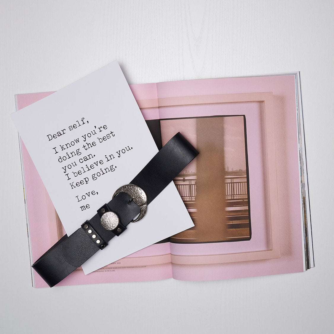 Individual Art Leather - "The middle" belt