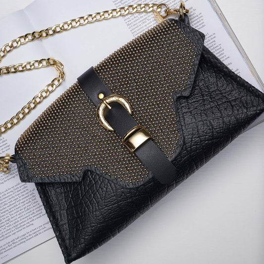 Individual Art Leather - "Go your own way" Black Gold