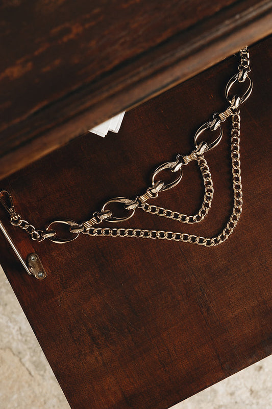 Individual Art Leather - "Aurora" belt Gold
