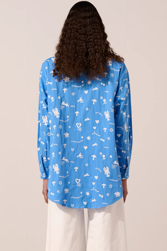 PAOLITA - Blue Lobster Shirt
