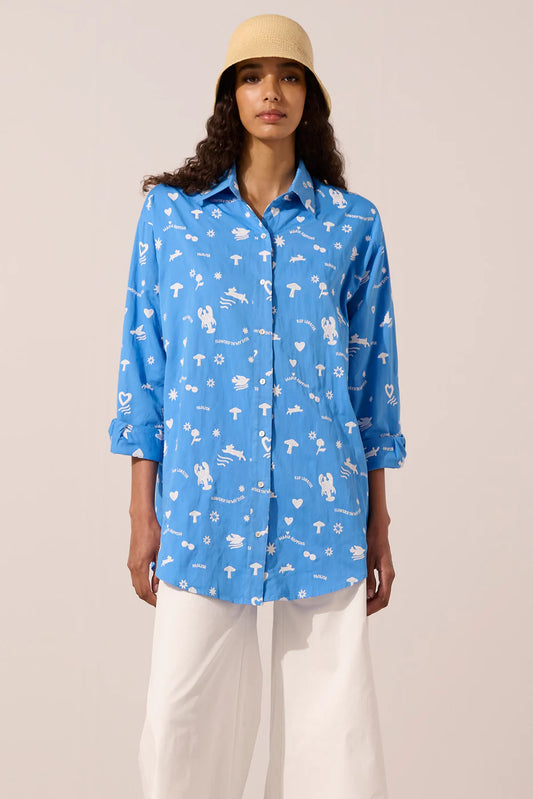 PAOLITA - Blue Lobster Shirt