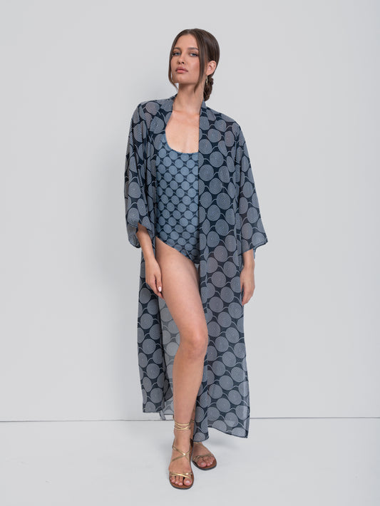 CAPETANISSA - Oceania Spira Kimono Navy