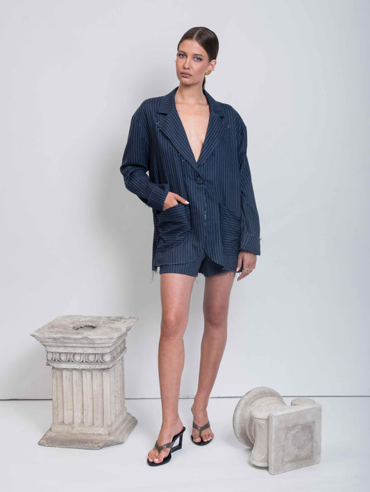 CAPETANISSA - Caspian Jacket Navy