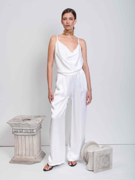 CAPETANISSA - Cleta Top White