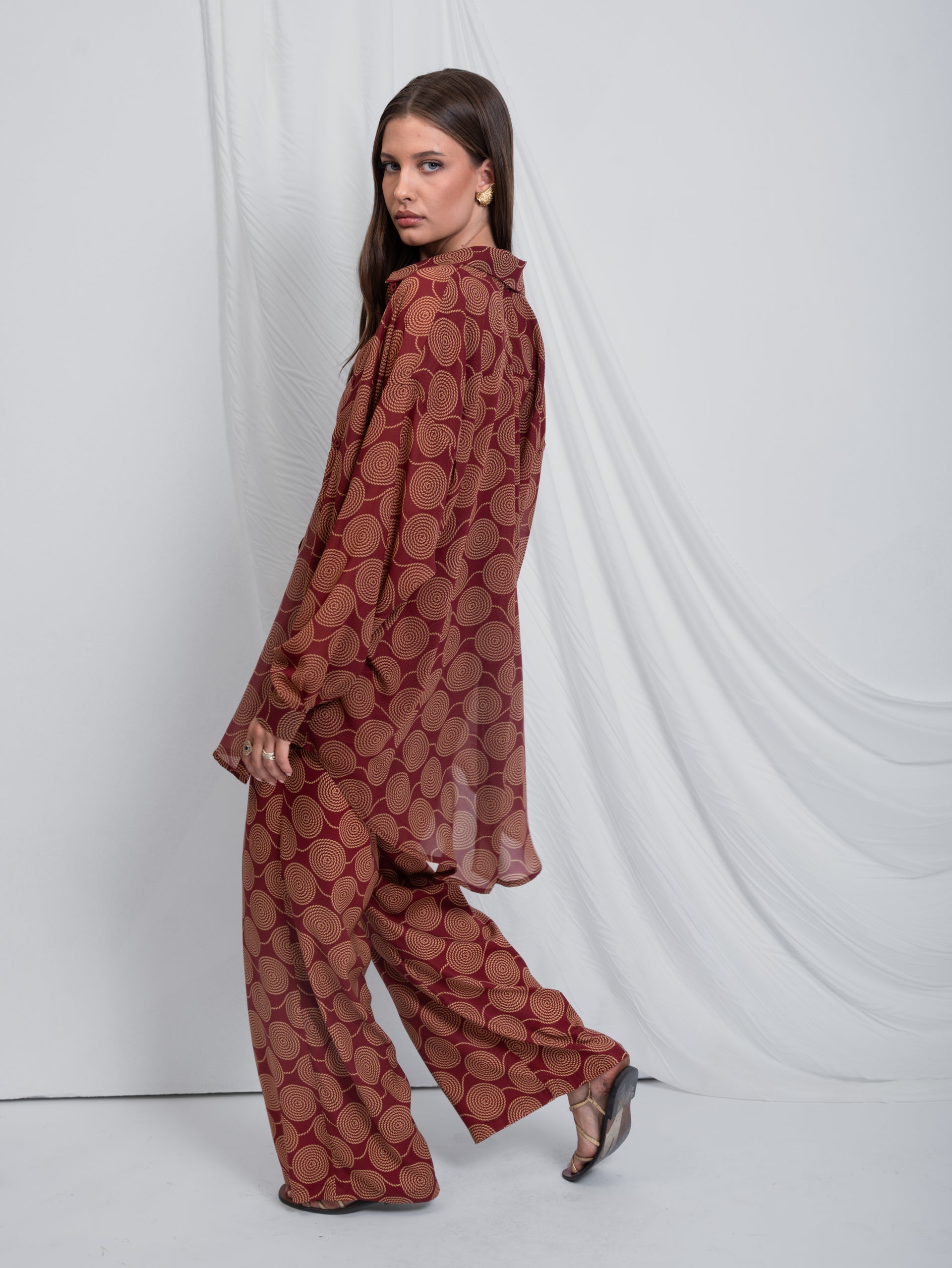 CAPETANISSA - Costa Pants Bordeaux