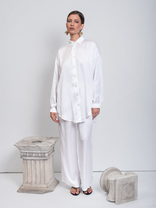 CAPETANISSA - Costa Pants White