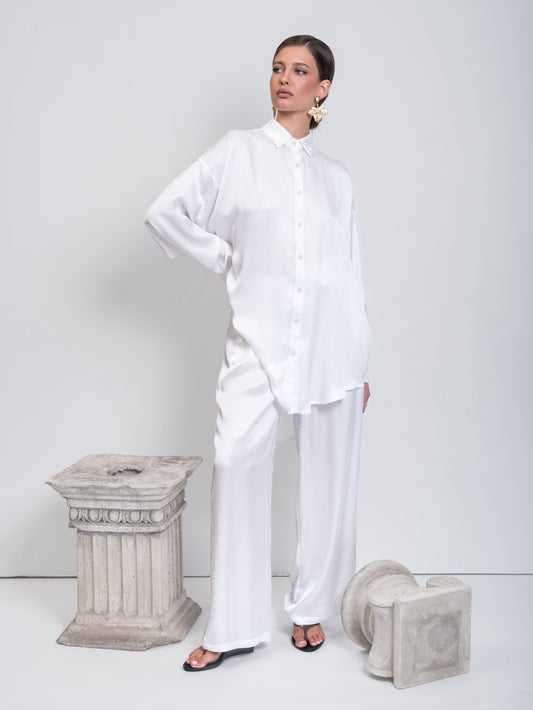 CAPETANISSA - Costa Pants White