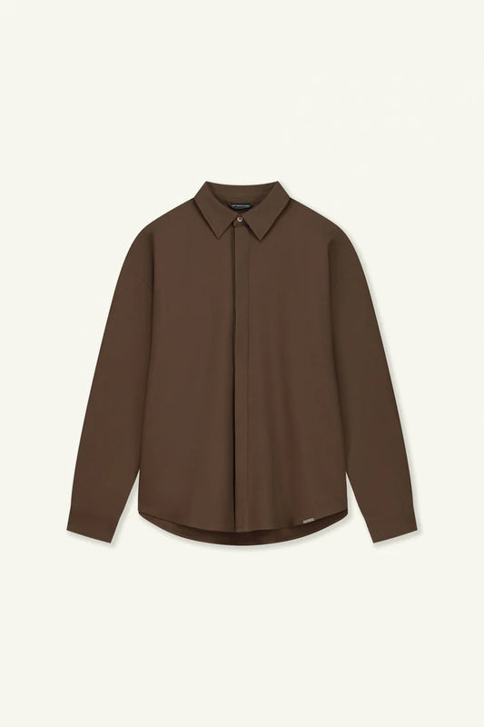 DWC - Masaharu Japanese Overshirt Brown