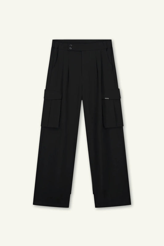 DWC - Oishi Pleated Pants Black