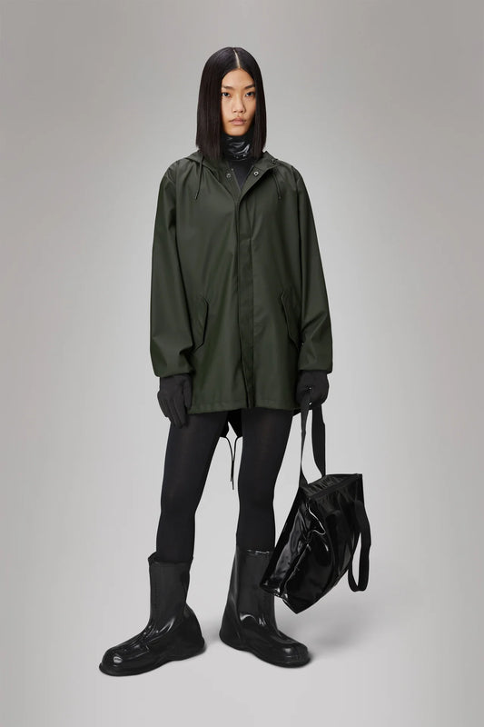 RAINS - Fishtail Jacket Unisex - Green