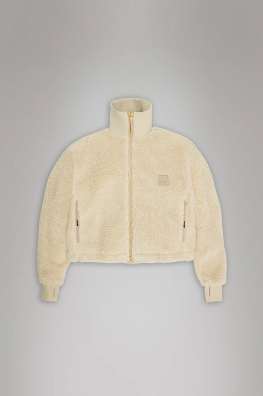 RAINS - Kofu Fleece Short Jacket Sand