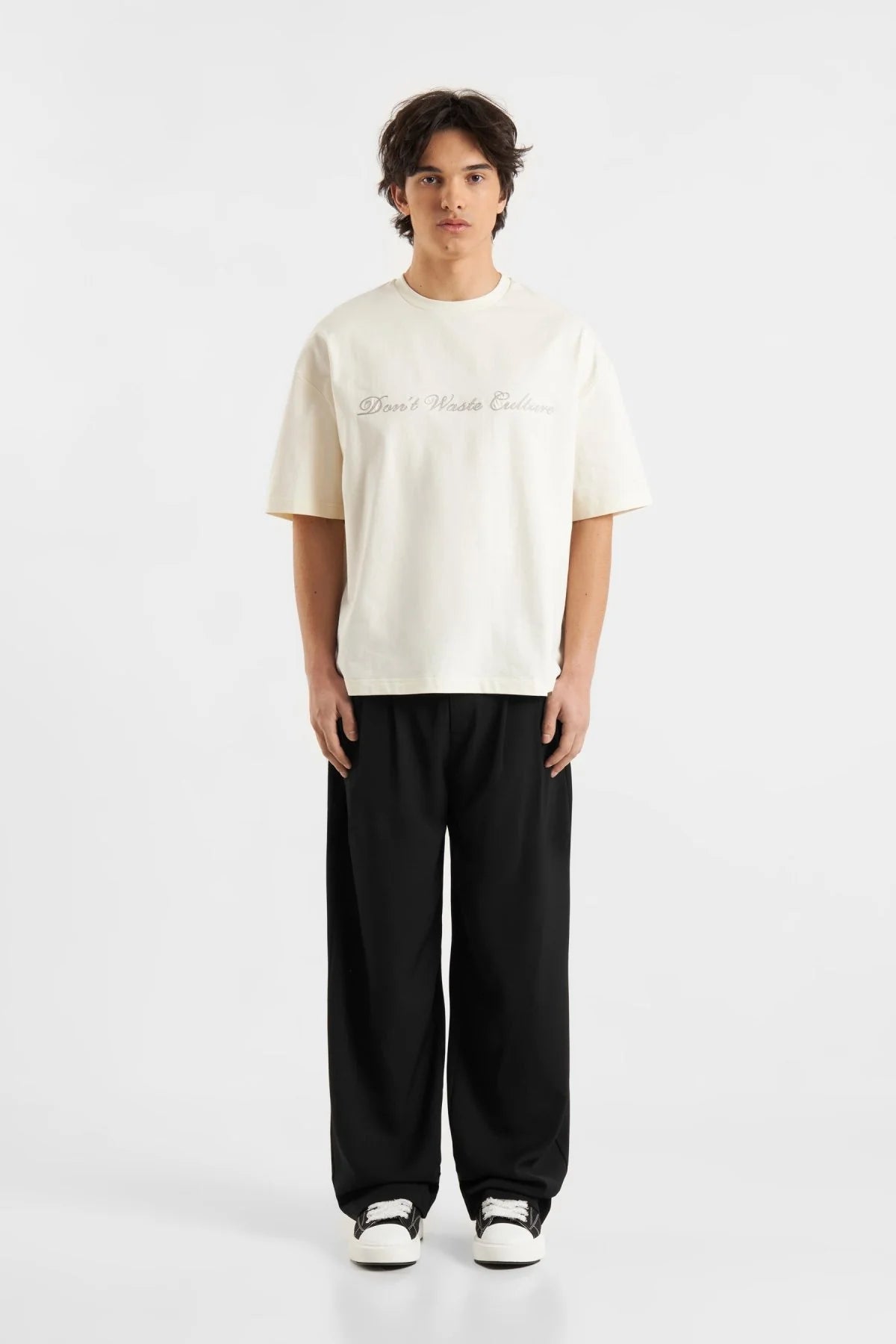DWC - Suren T-Shirt Cream