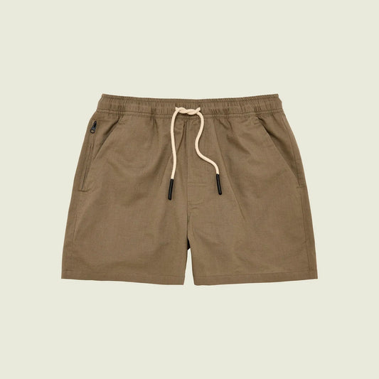 OAS - Taupe Linen Shorts
