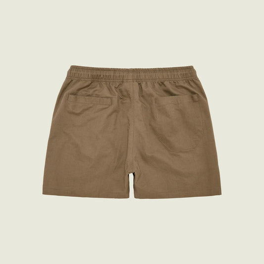 OAS - Taupe Linen Shorts