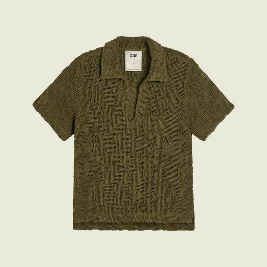 OAS - Pine Verve Jaffa Crochet Shirt