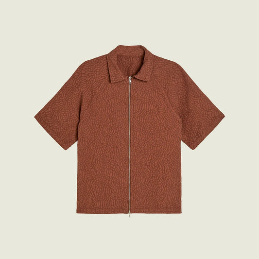 OAS - Terracotta Turleo Zack Shirt