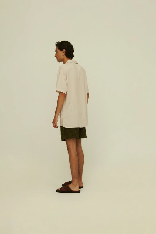 OAS - Sand Plain Viscose Shirt
