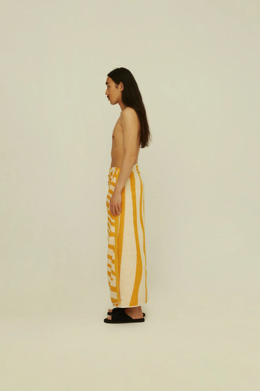 OAS - Yellow Maze Towel