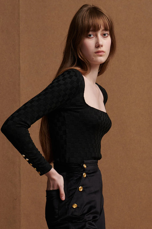 PAOLITA - Black Akira Top