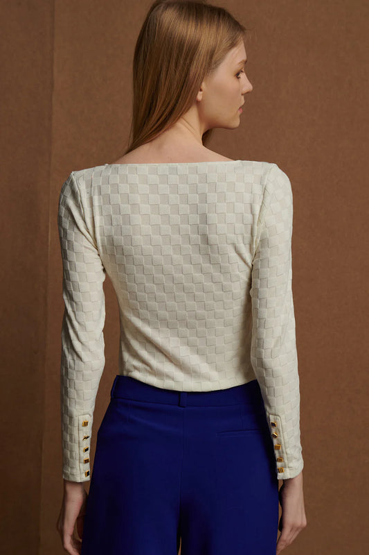 PAOLITA - Cream Akira Top