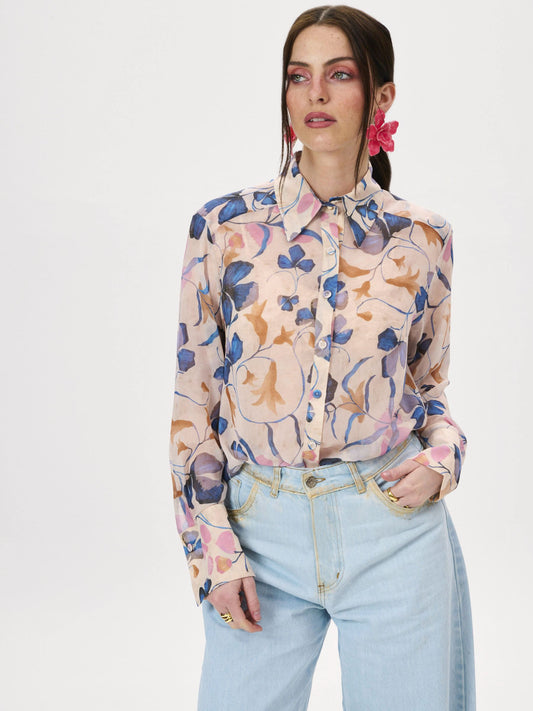 PROJECT SOMA - Cordelia Creme Shirt