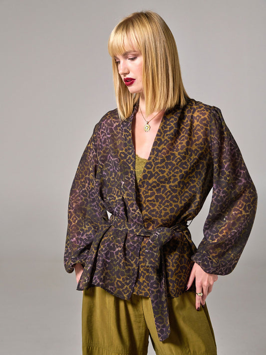PROJECT SOMA - Morganita Olive Shirt