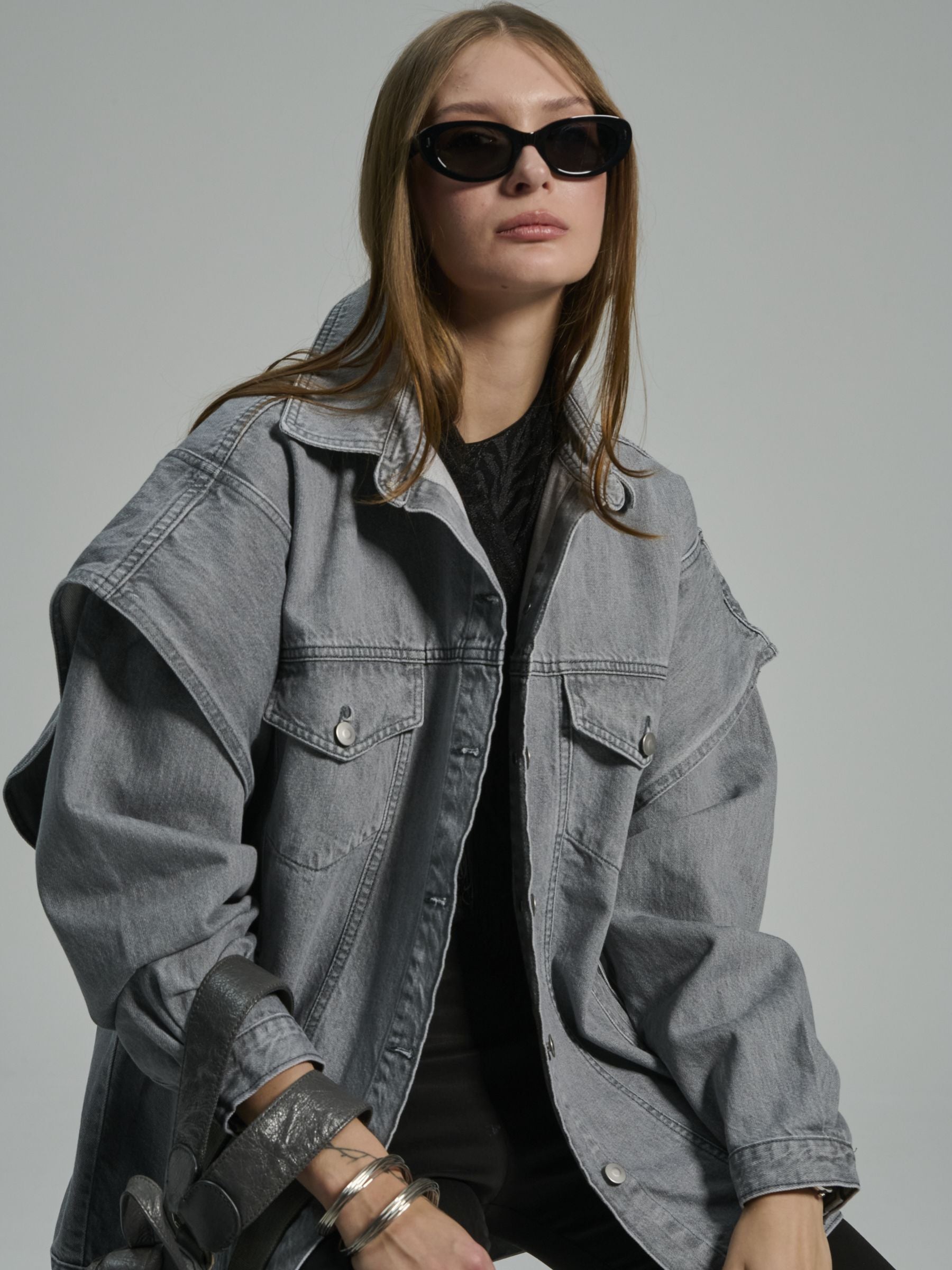 PROJECT SOMA - Ridley Grey Jacket