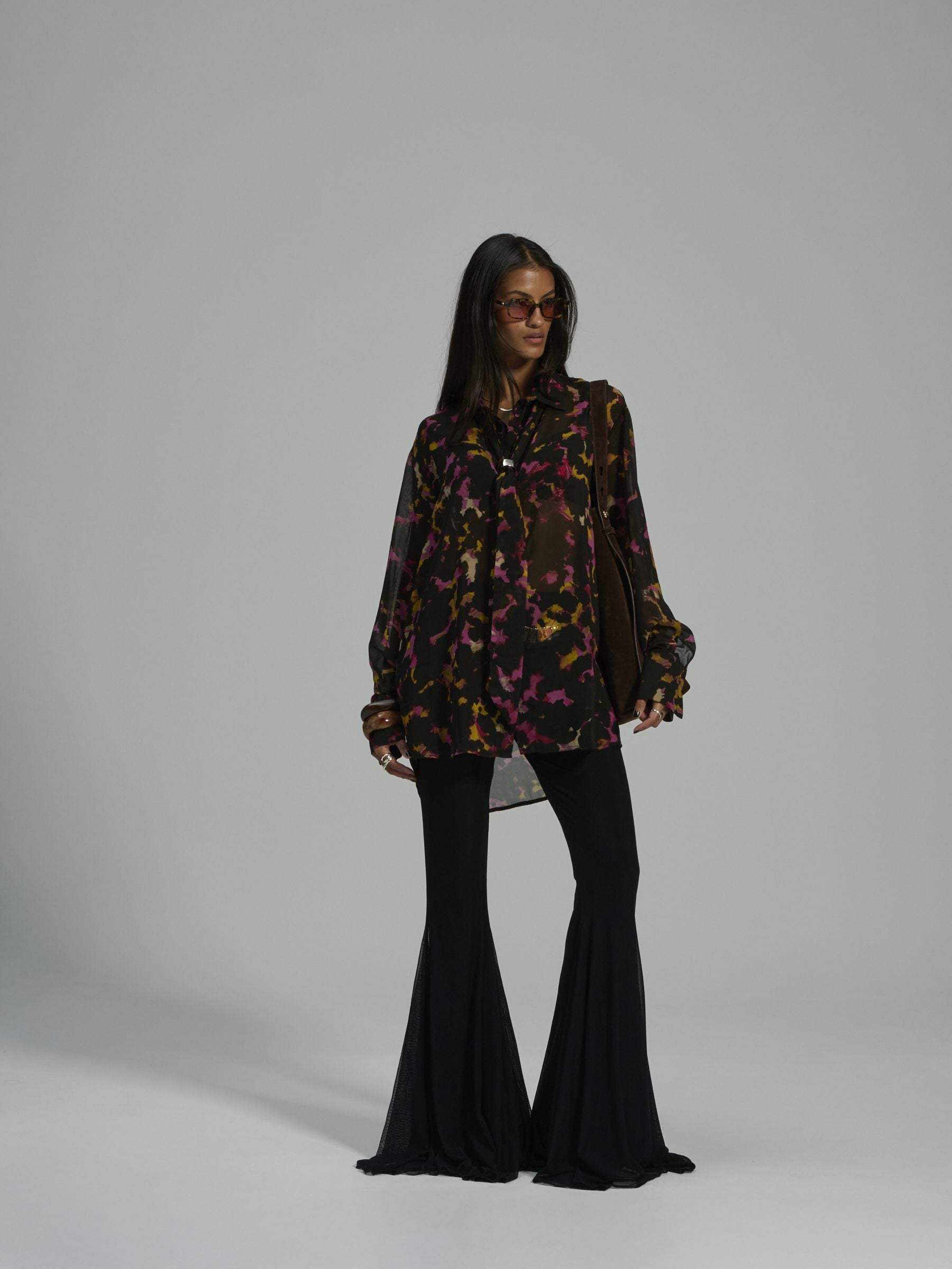 PROJECT SOMA - Lorenza Black Shirt