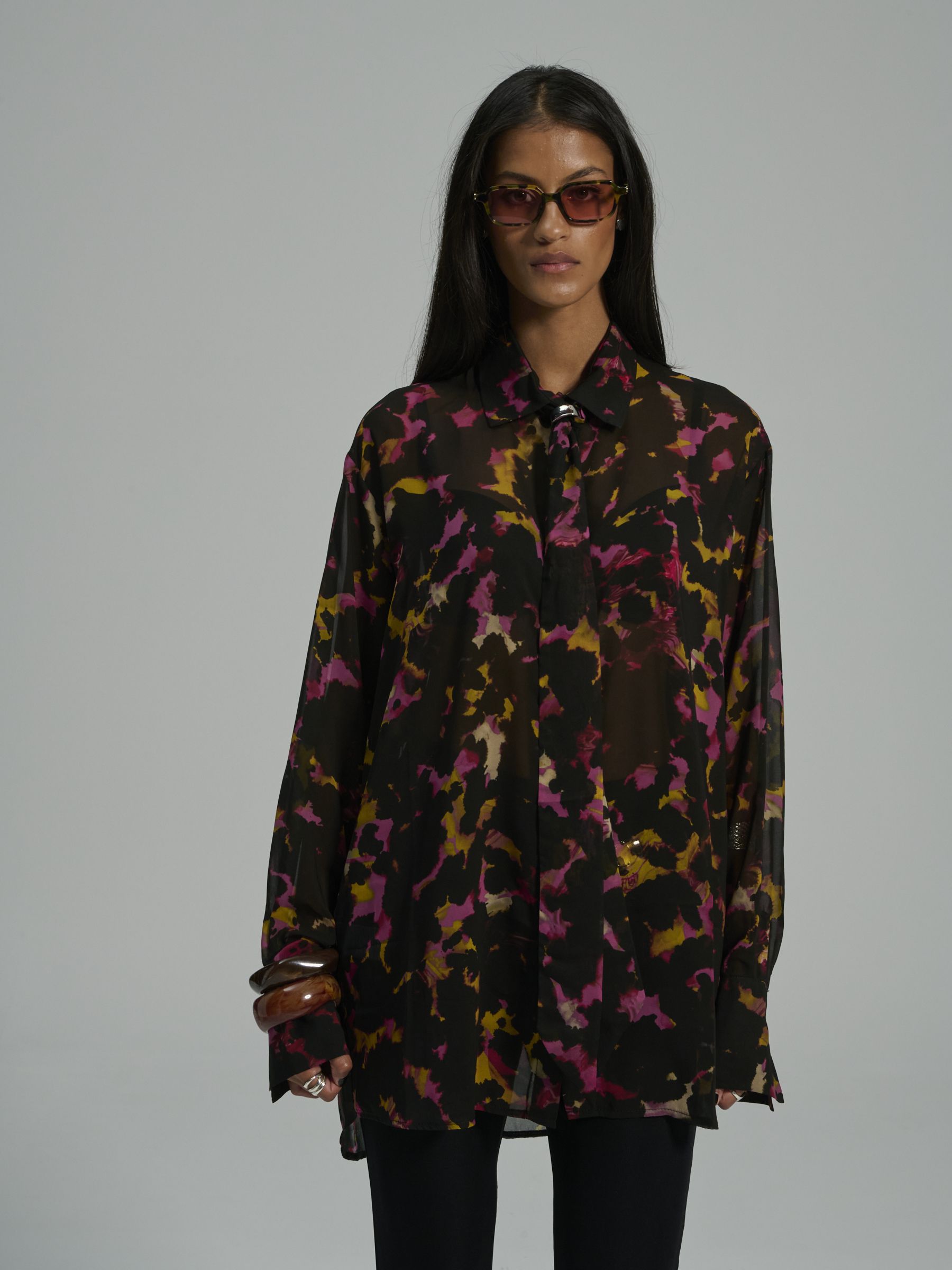 PROJECT SOMA - Lorenza Black Shirt