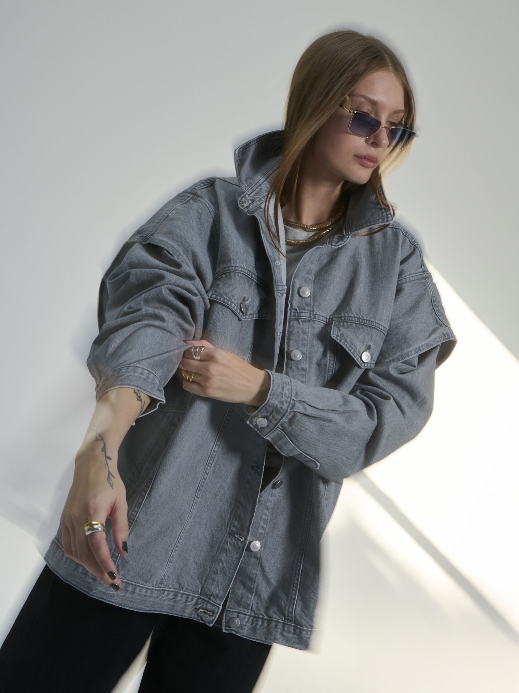 PROJECT SOMA - Ridley Grey Jacket