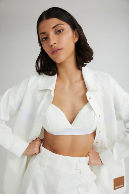 4TAILORS - The Frozen Yogurt Shirt White