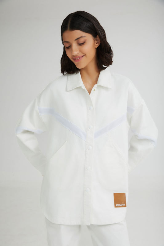 4TAILORS - The Frozen Yogurt Shirt White