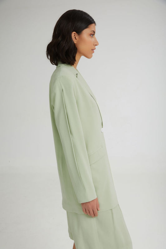 4TAILORS - The Melted IceCream Oversized Blazer Mint
