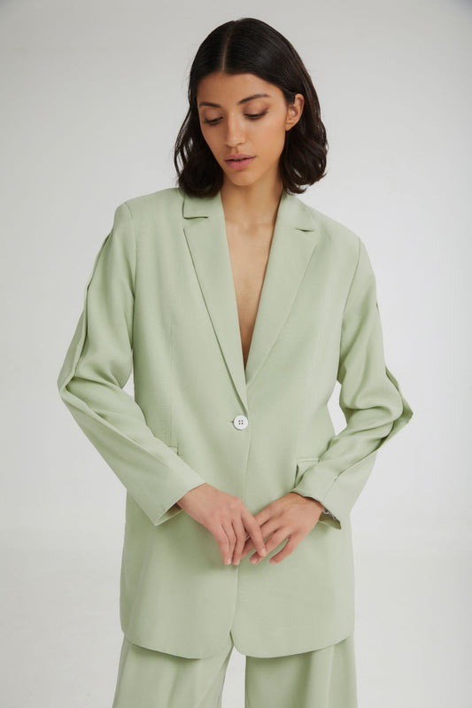 4TAILORS - The Melted IceCream Oversized Blazer Mint